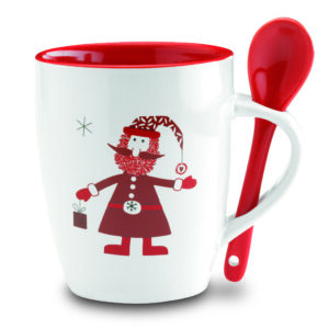 Mug avec petite cuillère 250ml