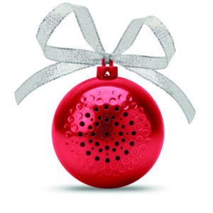 Haut parleur boule de Noël