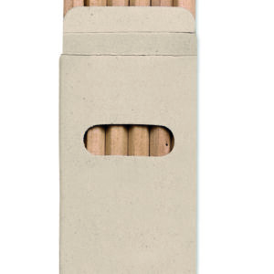 6 Crayons de couleur