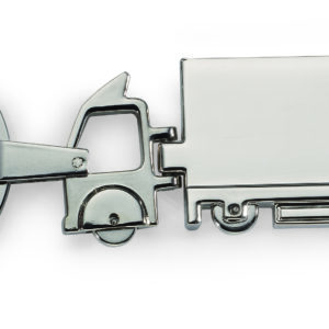 Porte-clés camion en métal