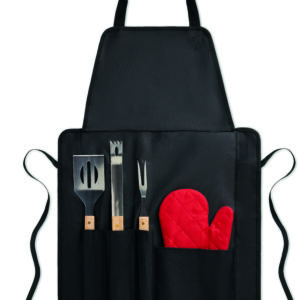 Tablier gants et outils BBQ
