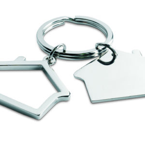 Porte-clés en alliage de métal