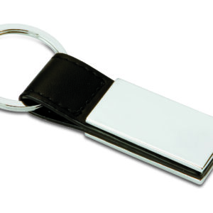 Porte-clés PU et métal
