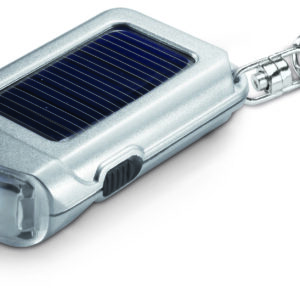 Porte-clés torche solaire