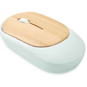 Souris sans fil en bambou