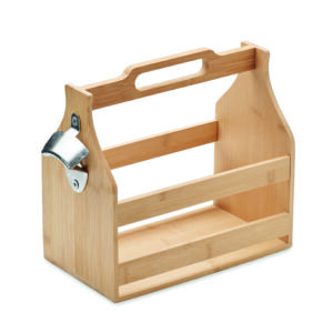 Caisse à bouteilles en bambou