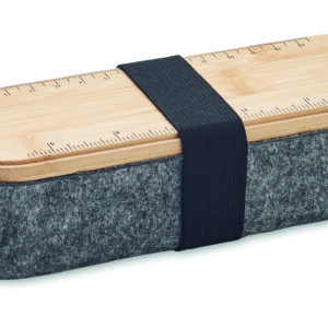 Trousse  en feutre RPET