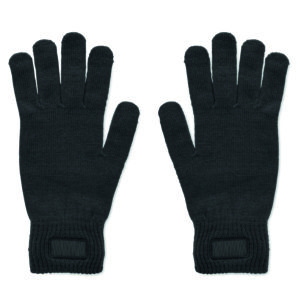 Gants tricotés en RPET
