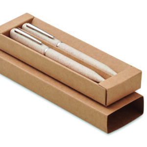 Set de stylo paille de blé/ABS