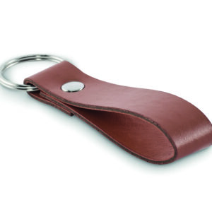 Porte-clés à boucle en PU