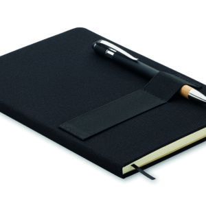 Carnet RPET A5 avec stylo