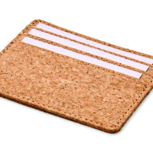 Porte-cartes en liège et RFID