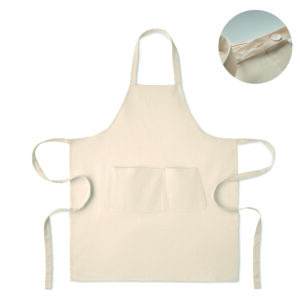 Tablier en coton bio 240 gr/m²