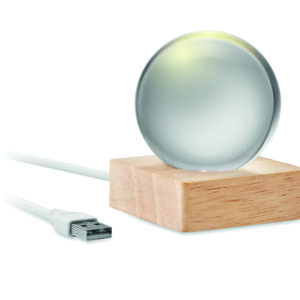 Sphère en verre LED