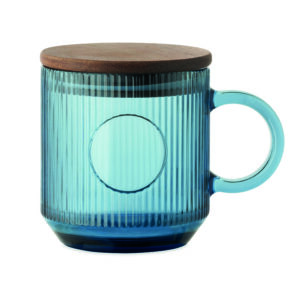 Mug en verre strié 300ml