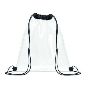 Sac à cordon transparent