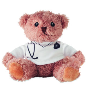 Ours en peluche docteur