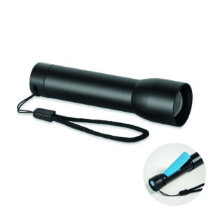 Lampe rechargeable en alu.