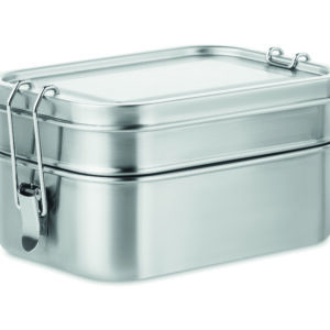 Boîte à lunch en acier inox.