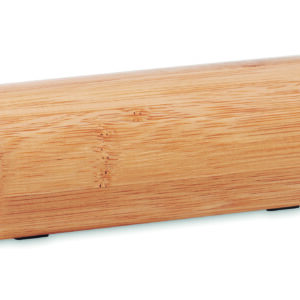 Haut-parleur en bambou