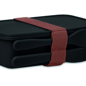 Boîte à lunch avec couverts