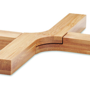 Dessous de plat pliable bambou