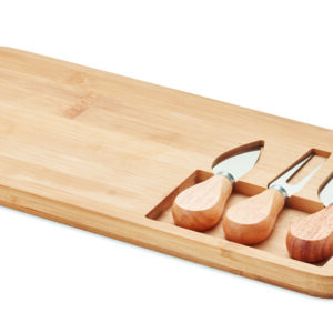 Plateau à fromage en bambou