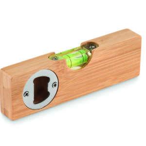 Niveau à bulle et décapsuleur