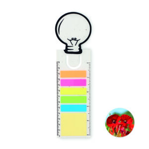 Marque-pages en papier à plante