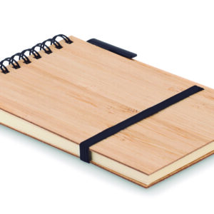 Set de bloc-notes A6 en bambou