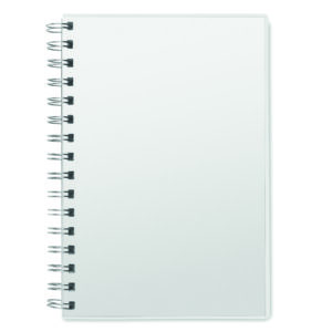 Carnet A5 à spirales en RPET