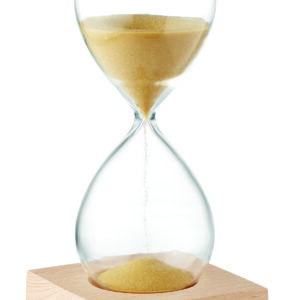 Sablier en verre 5 minutes
