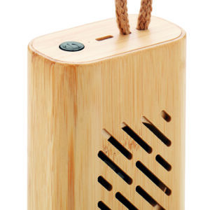 Haut-parleur sans fil bambou 3W