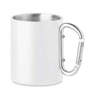 Mug en métal anse mousqueton