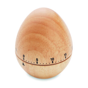 Minuteur en bois de pin