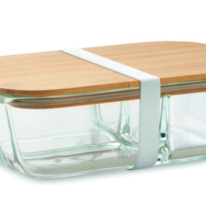 Lunchbox en verre et bambou