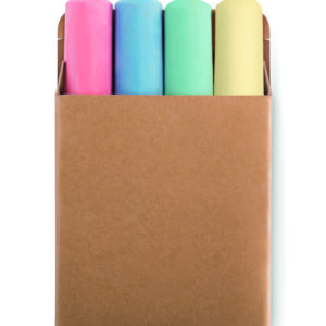 4 chalk sticks