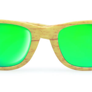 Lunettes monture effet bois