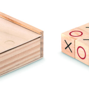 Jeu de morpion en bois