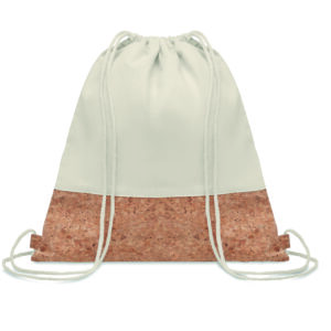 Sac à cordon avec liège.