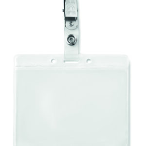 PVC badge holder