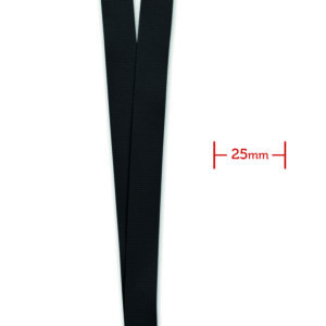 Lanyard crochet métal 25mm