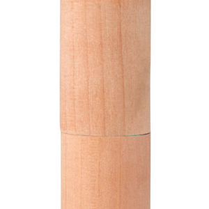 6 crayons dans un étui en bois