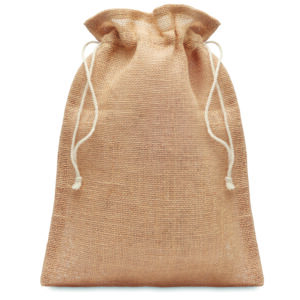 Sac cadeau moyen en jute