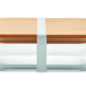 Lunchbox en verre et bambou