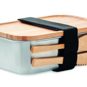 Lunch box en acier inox. 600ml