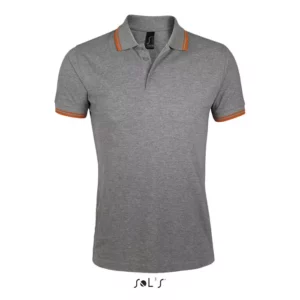 PASADENA MEN – Gris Chine/Orange (3XL)