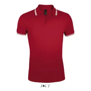 PASADENA MEN – Rouge/Blanc (3XL)