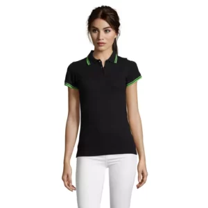 PASADENA WOMEN – Noir/Lime (L)