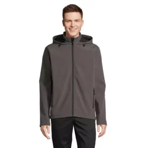 RACE HOODED MEN – Anthracite